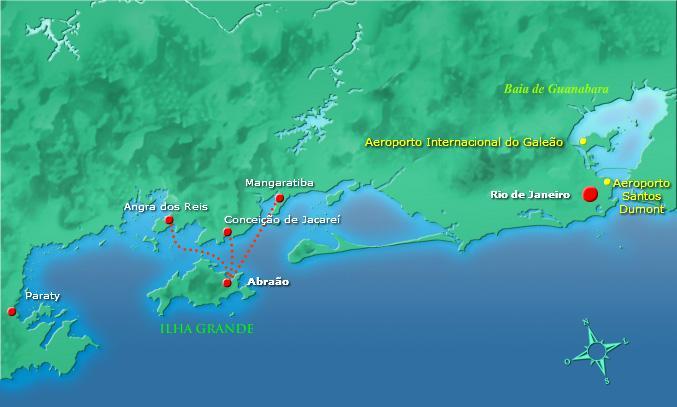 הוילה Casa Inteira Ilha Grande מראה חיצוני תמונה